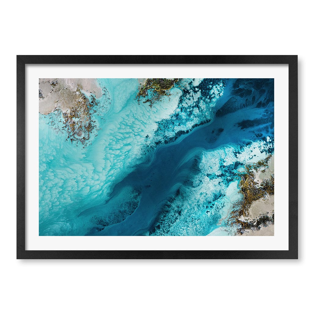 Salt Water Passage Ocean Art Print by Petra Meikle - Image 14