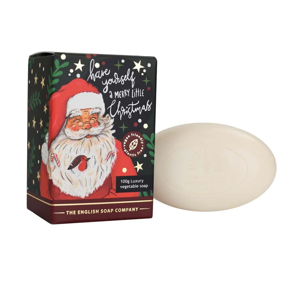 Santa Mini Christmas Soap Bar