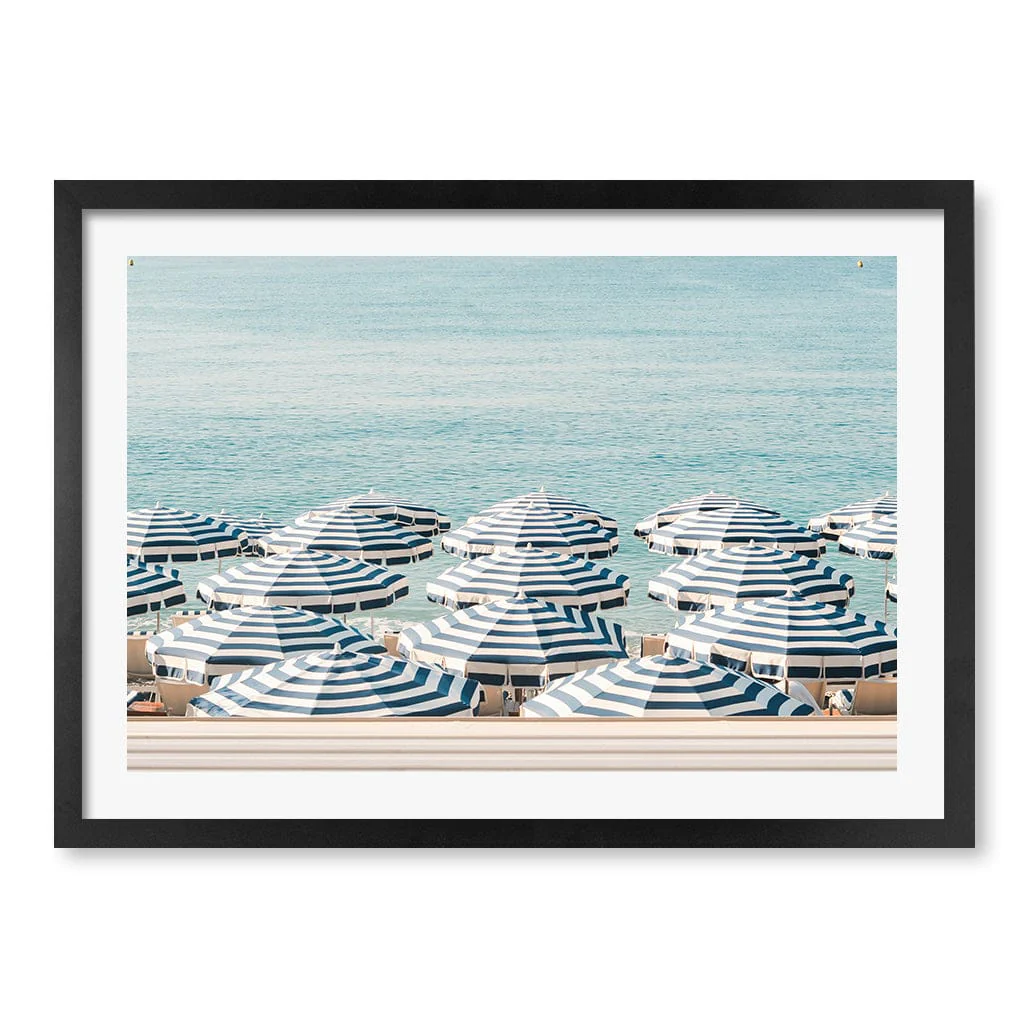 Seaside Stripes Beach Art Print by Talitha McQueen - Image 12