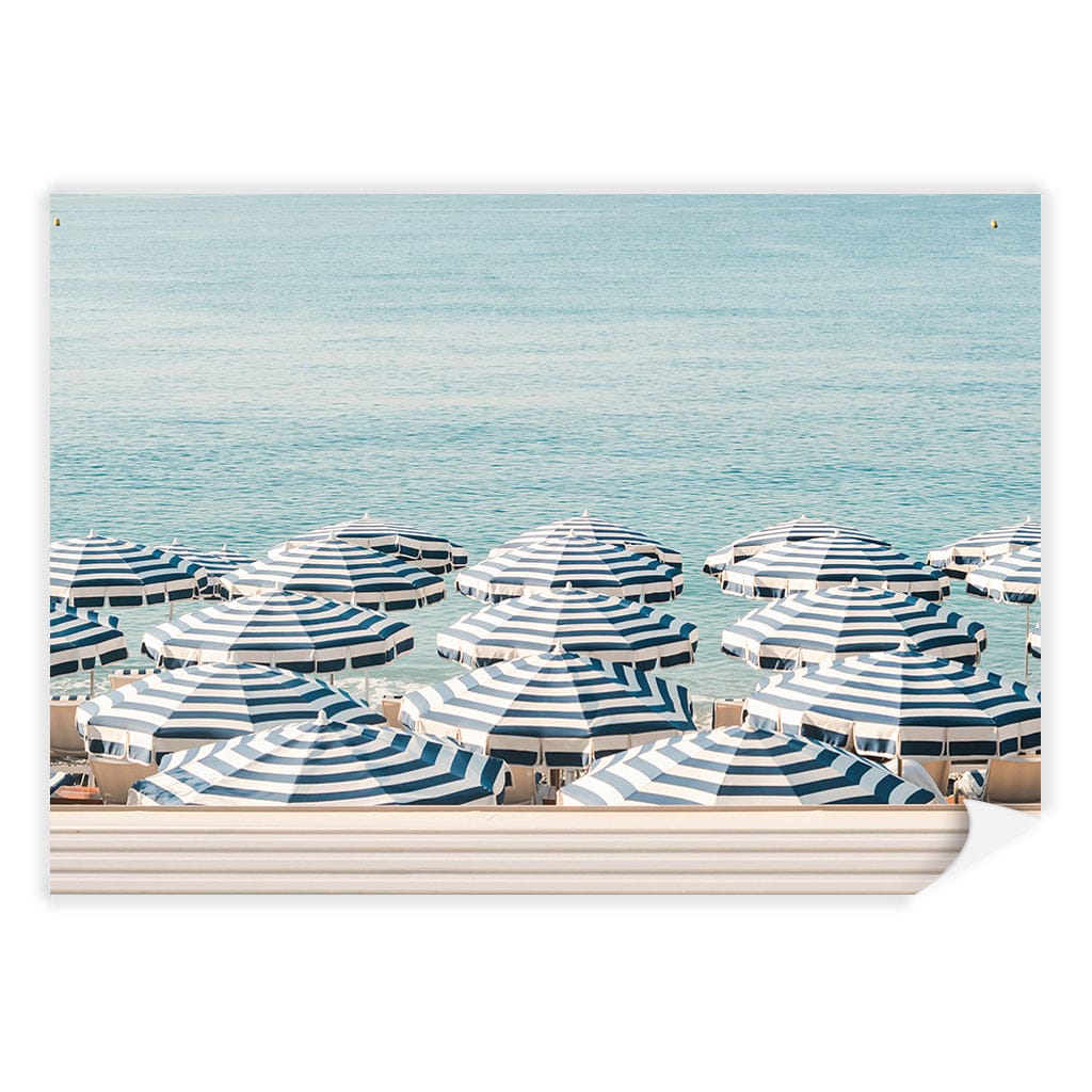 Seaside Stripes Beach Art Print by Talitha McQueen - Image 15