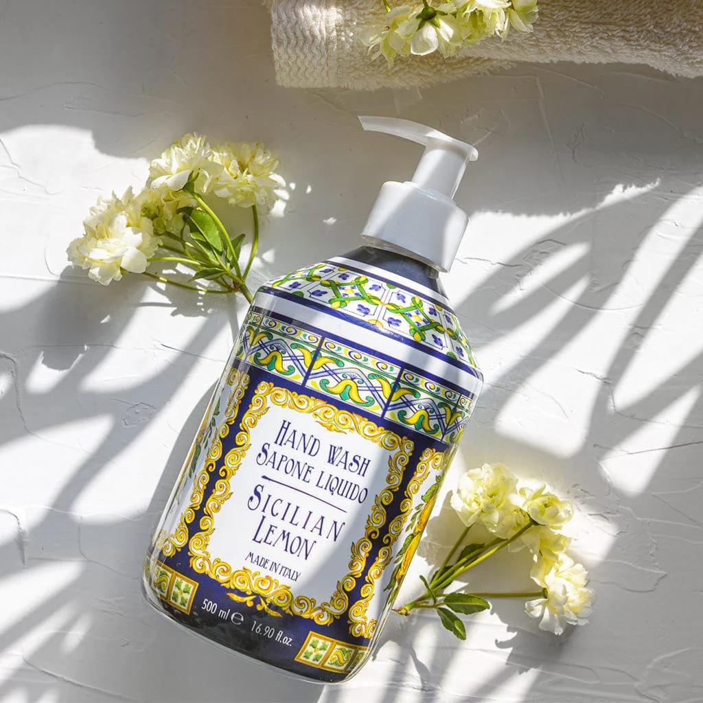 Sicilian Lemon Hand Wash - 500ml - Image 3