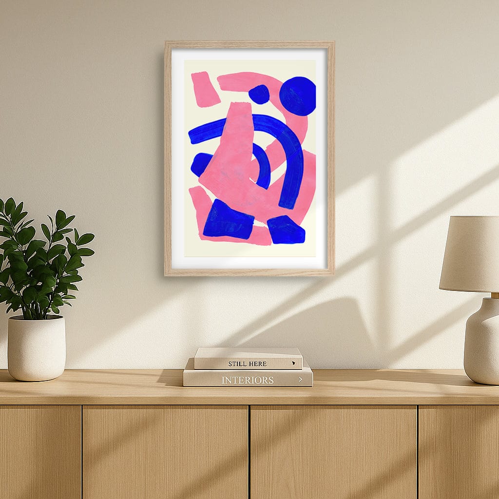 Sound Waves Abstract Wall Art Print by Ejaaz Haniff - Image 2