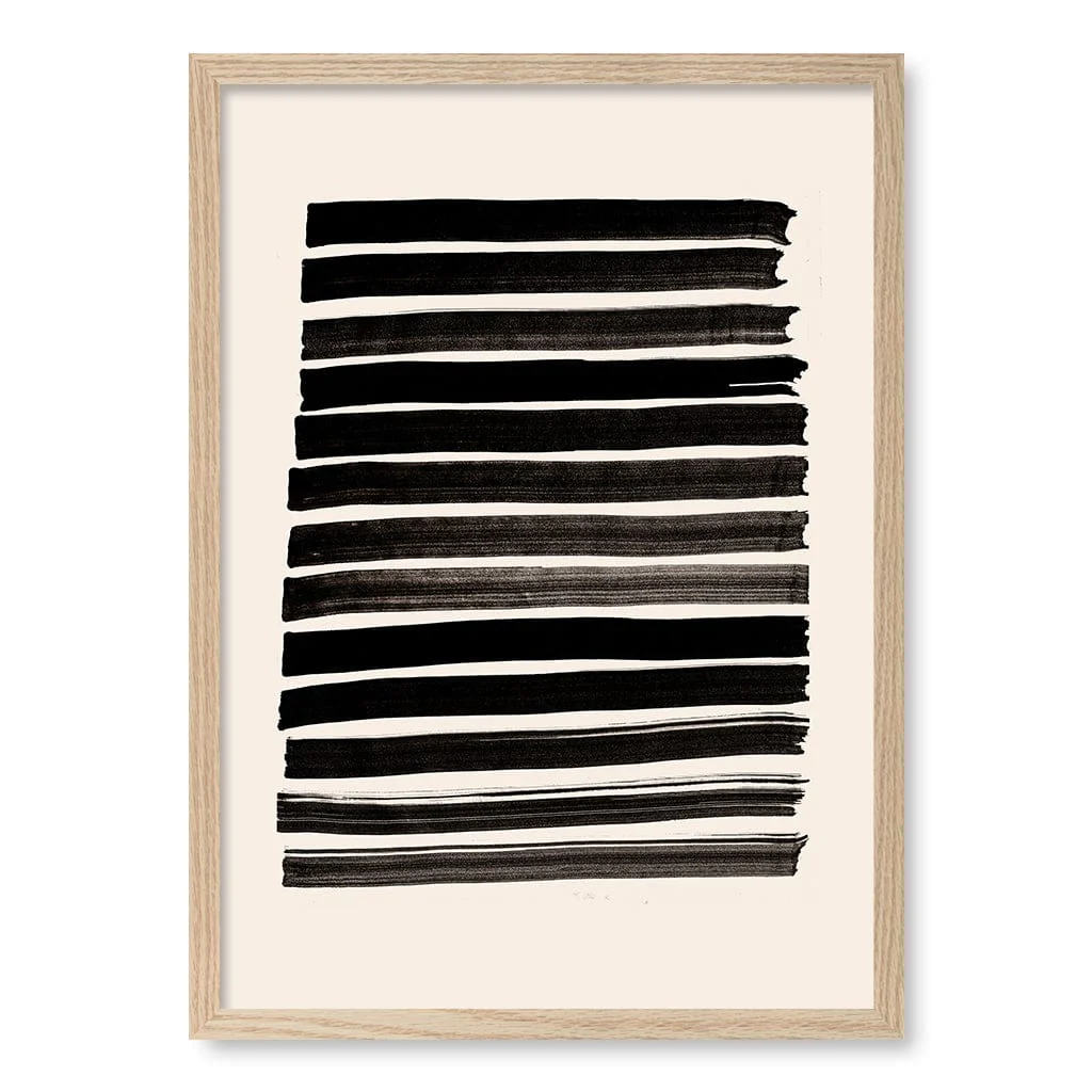 Stripes Beige Abstract Art Print by Soul Studio II - Image 9
