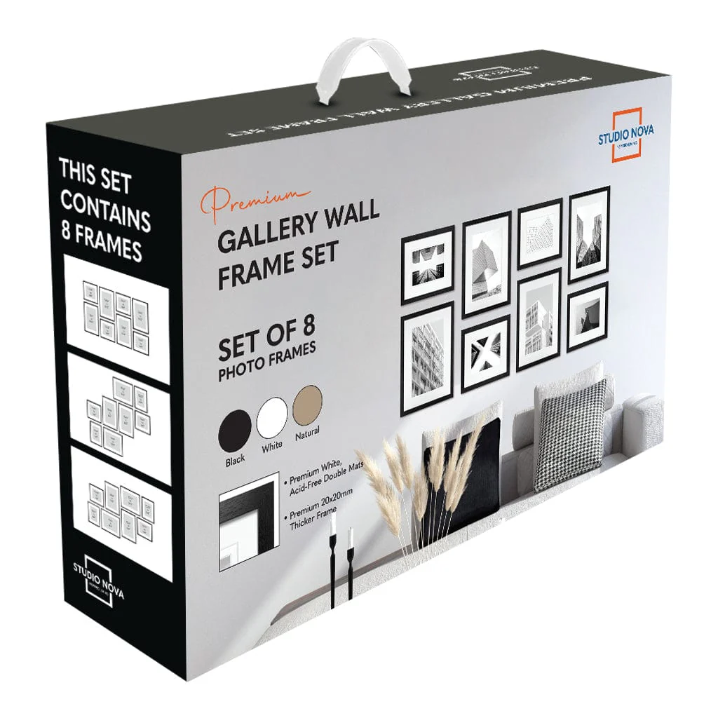 Studio Nova Gallery Photo Wall Frame Set (8 Piece) - Image 3