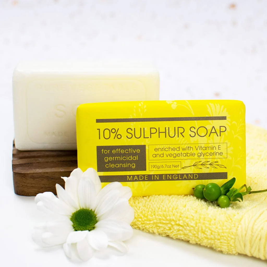 10% Sulphur Soap Bar Trio Value Pack Bundle - Image 2