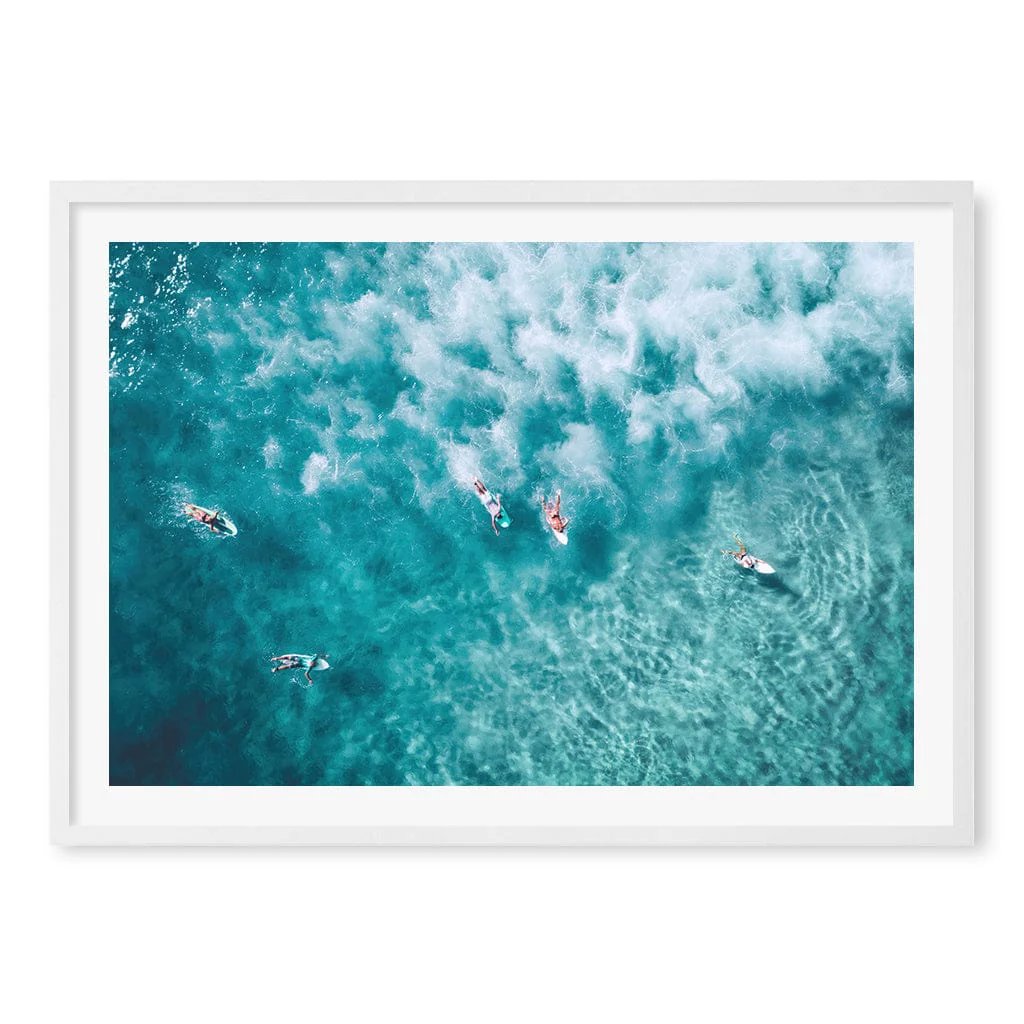 Surfers at Bondi Wall Art Print - Image 11
