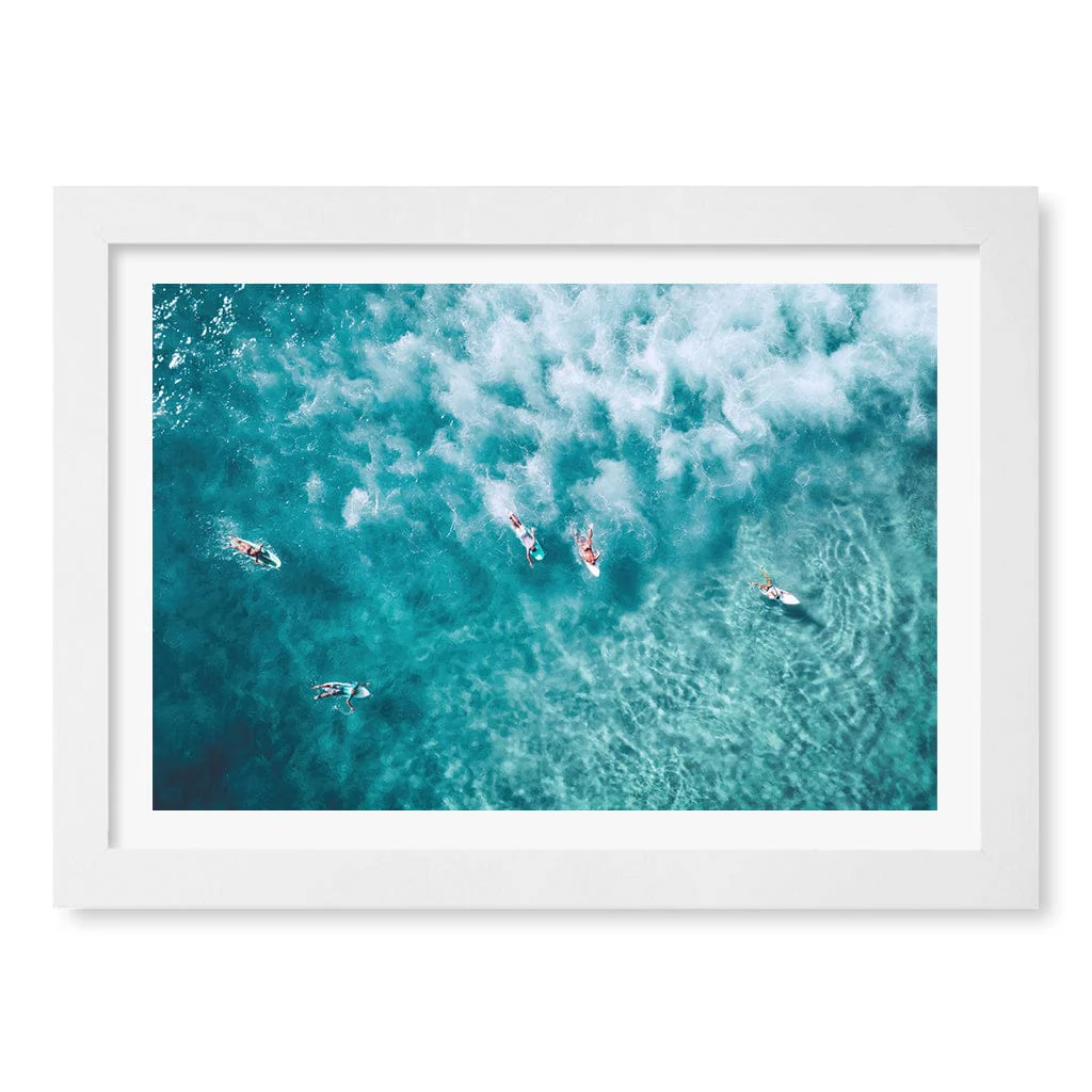 Surfers at Bondi Wall Art Print - Image 14