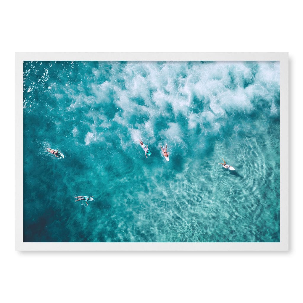Surfers at Bondi Wall Art Print - Image 16