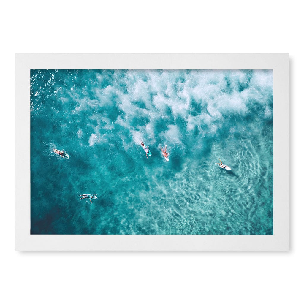 Surfers at Bondi Wall Art Print - Image 18
