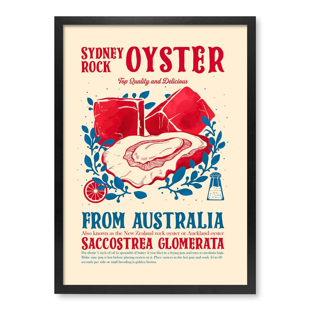 Sydney Oyster Delight Kitchen Art Print - Image 13