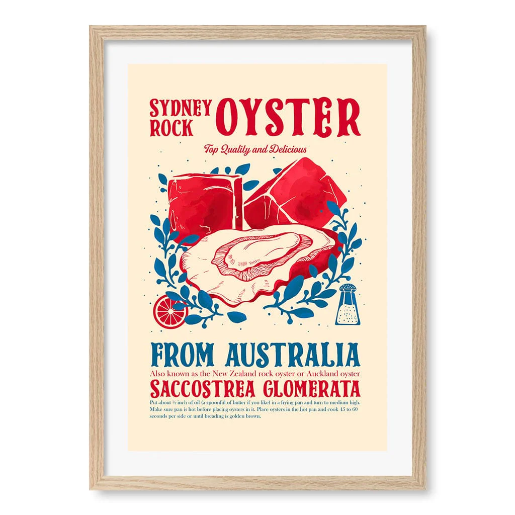 Sydney Oyster Delight Kitchen Art Print - Image 9