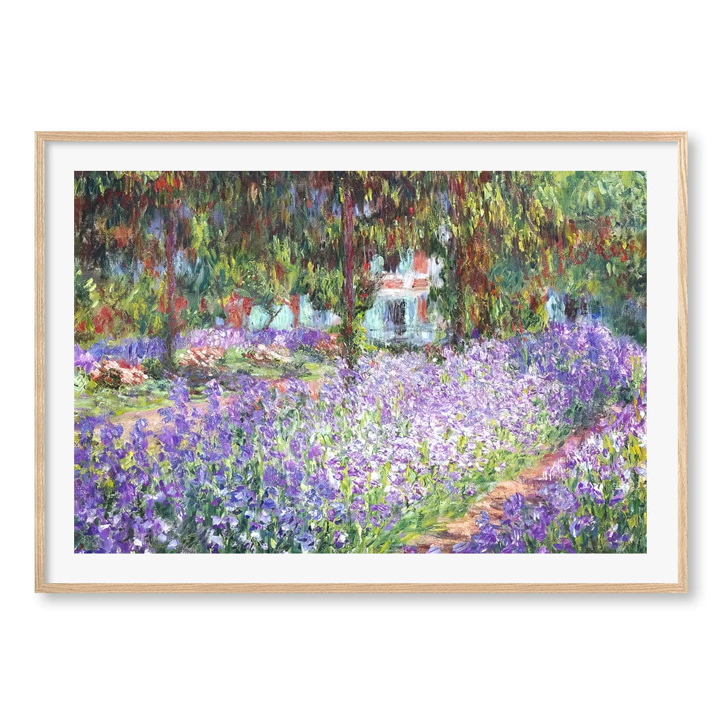 Artists Garden - Claude Monet Art Print - Image 21