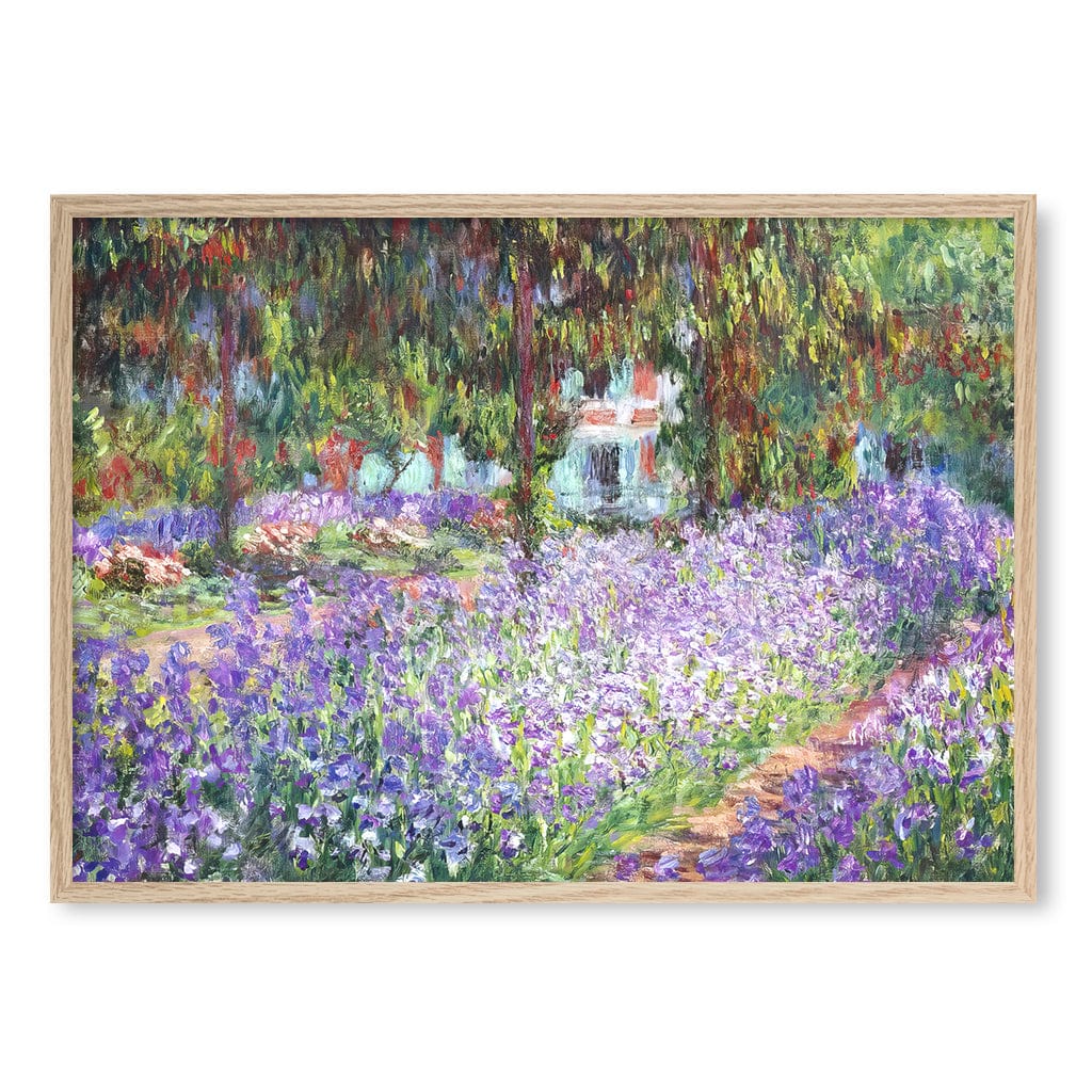 Artists Garden - Claude Monet Art Print - Image 26