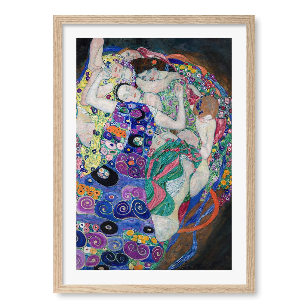 The Maiden - Gustav Klimt Art Print