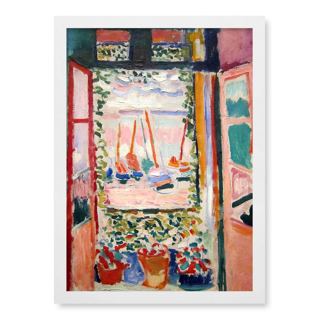 The Open Window - Henri Matisse Art Print - Image 17