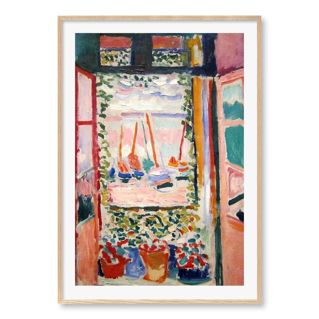 The Open Window - Henri Matisse Art Print - Image 19