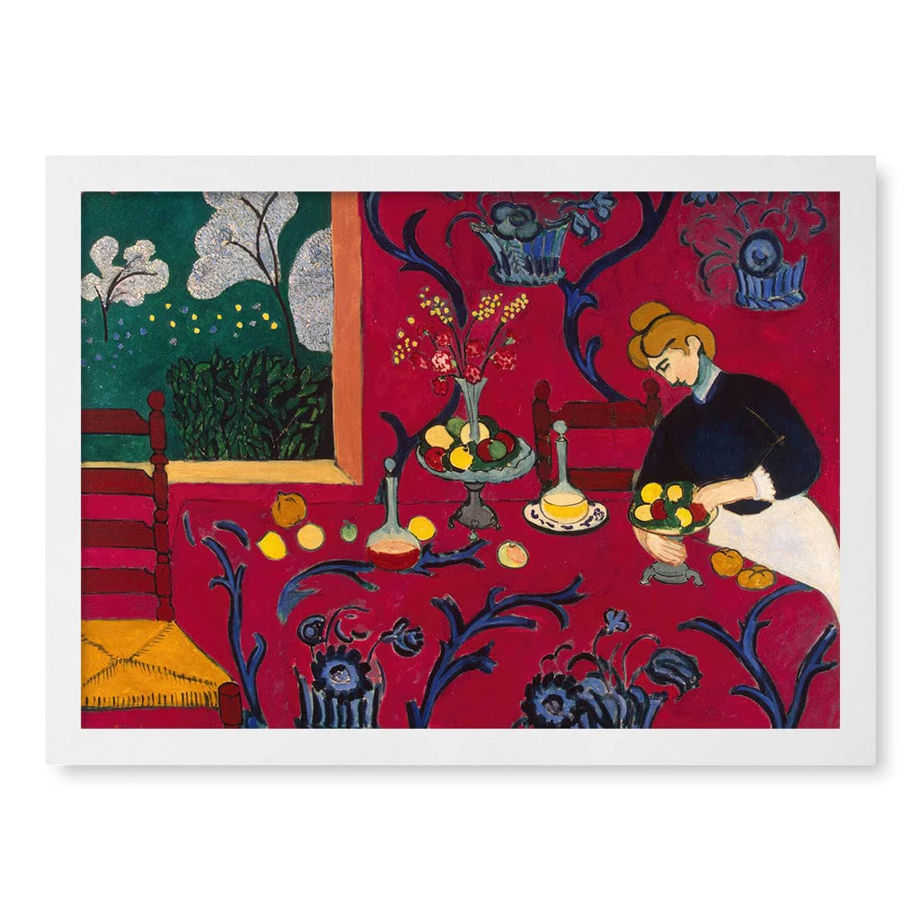 The Red Room - Henri Matisse Art Print - Image 17