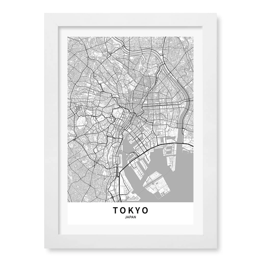 Tokyo City Map Print - Tokyo Map Wall Art - Image 10
