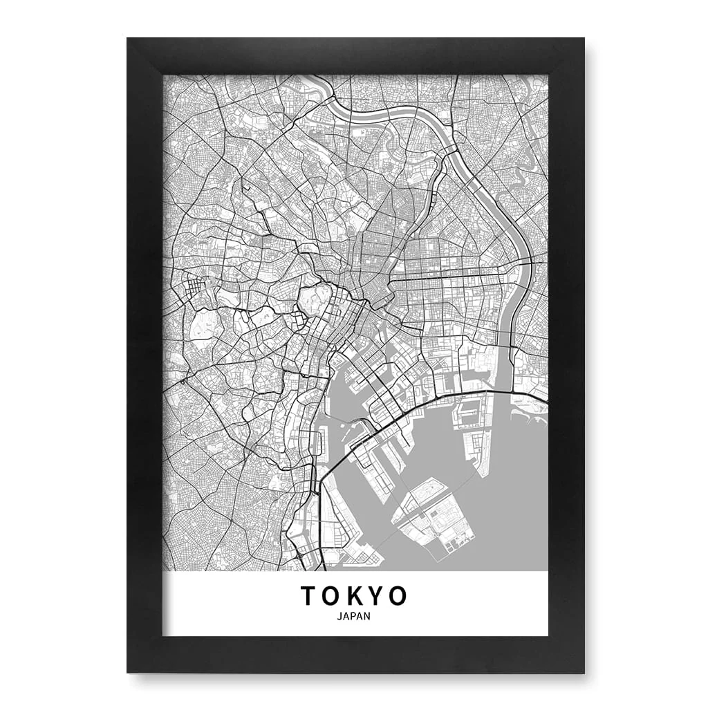 Tokyo City Map Print - Tokyo Map Wall Art - Image 15