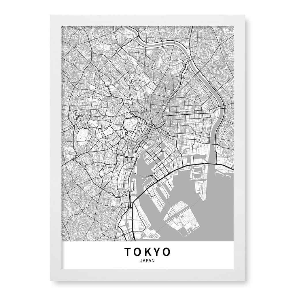 Tokyo City Map Print - Tokyo Map Wall Art - Image 17