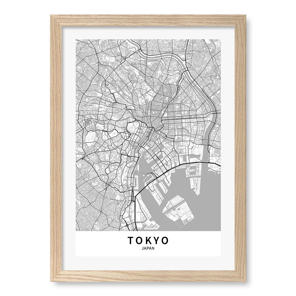 Tokyo City Map Print - Tokyo Map Wall Art - Image 18