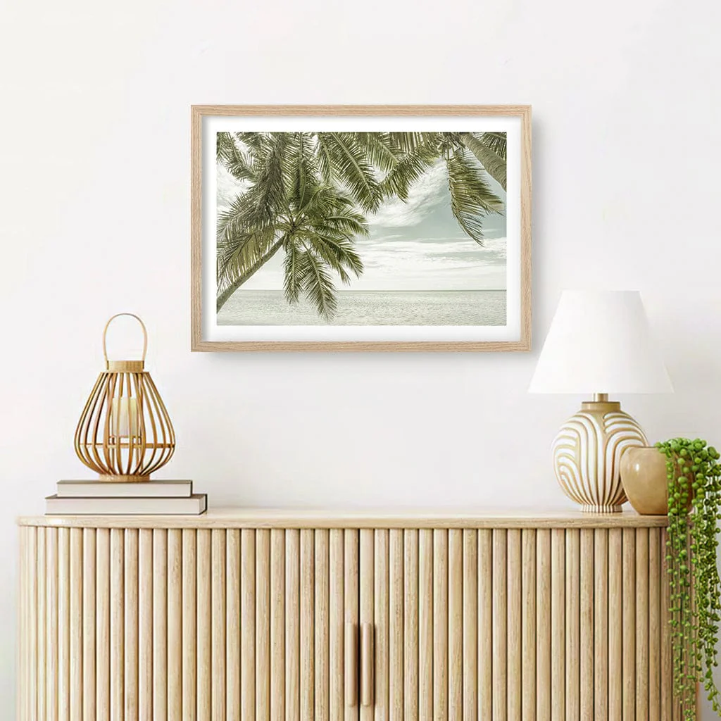Tropical Serenity Wall Art Print by Melanie Viola - Image 2