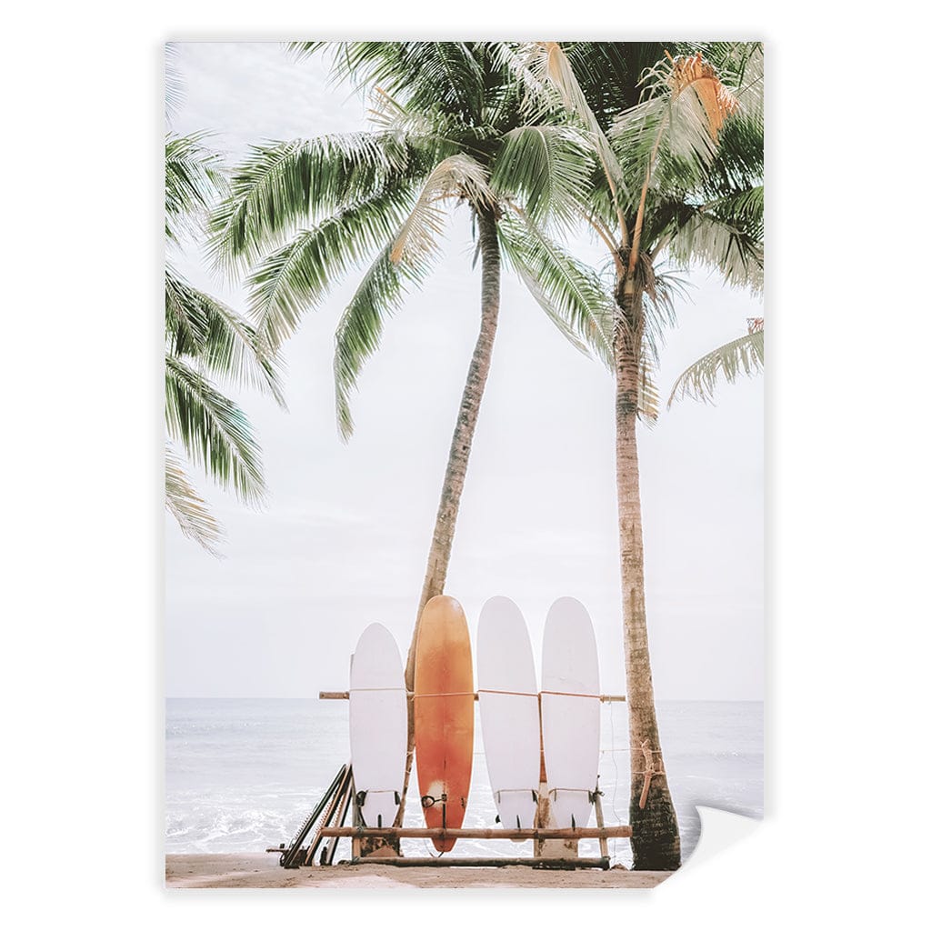 Tropical Surfboards Wall Art Print - Image 10