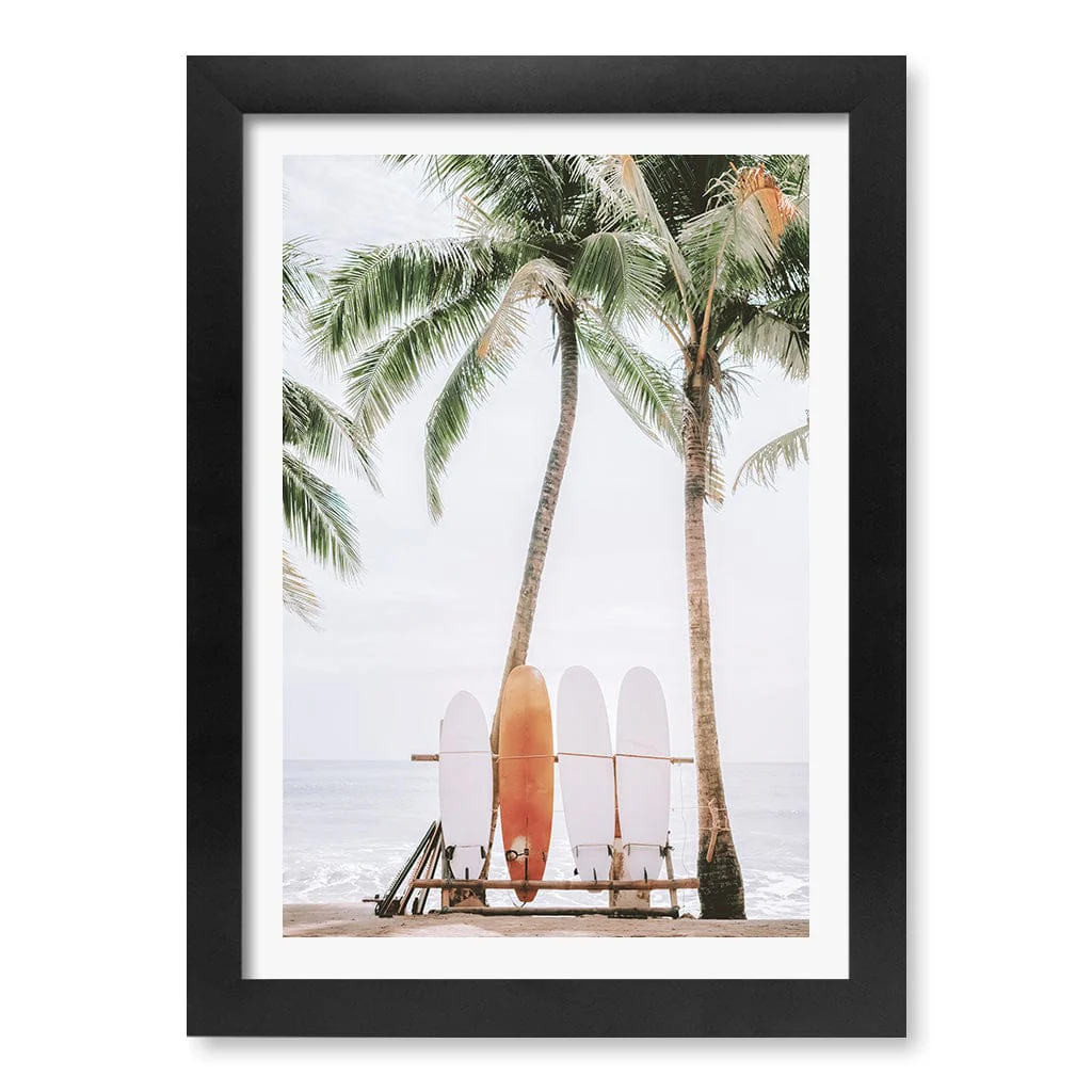 Tropical Surfboards Wall Art Print - Image 34