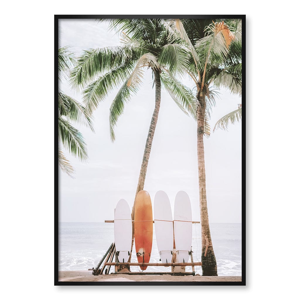 Tropical Surfboards Wall Art Print - Image 35