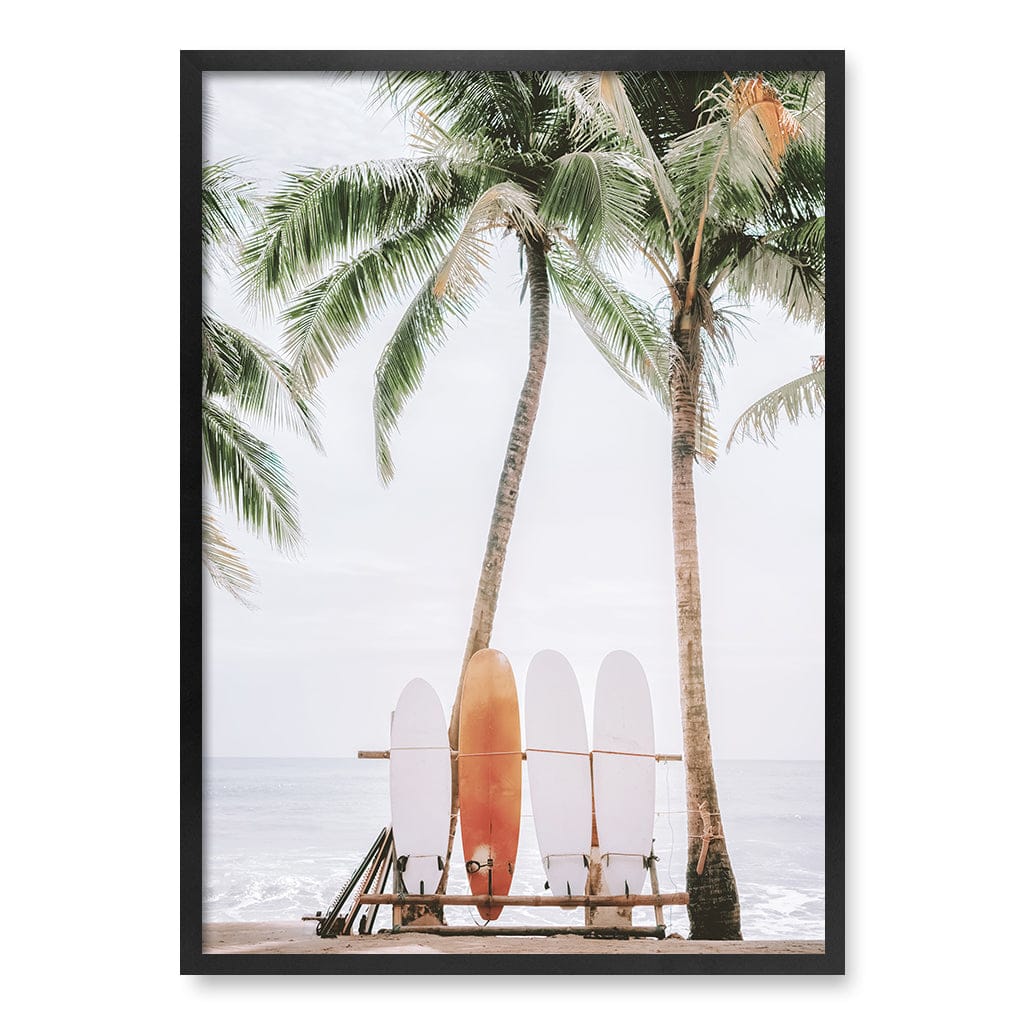 Tropical Surfboards Wall Art Print - Image 36