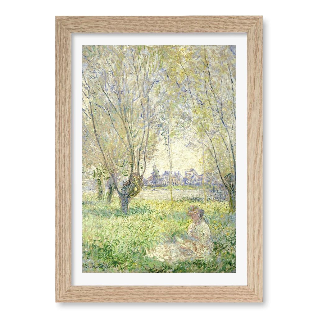 Under the Willows - Claude Monet Art Print - Image 22