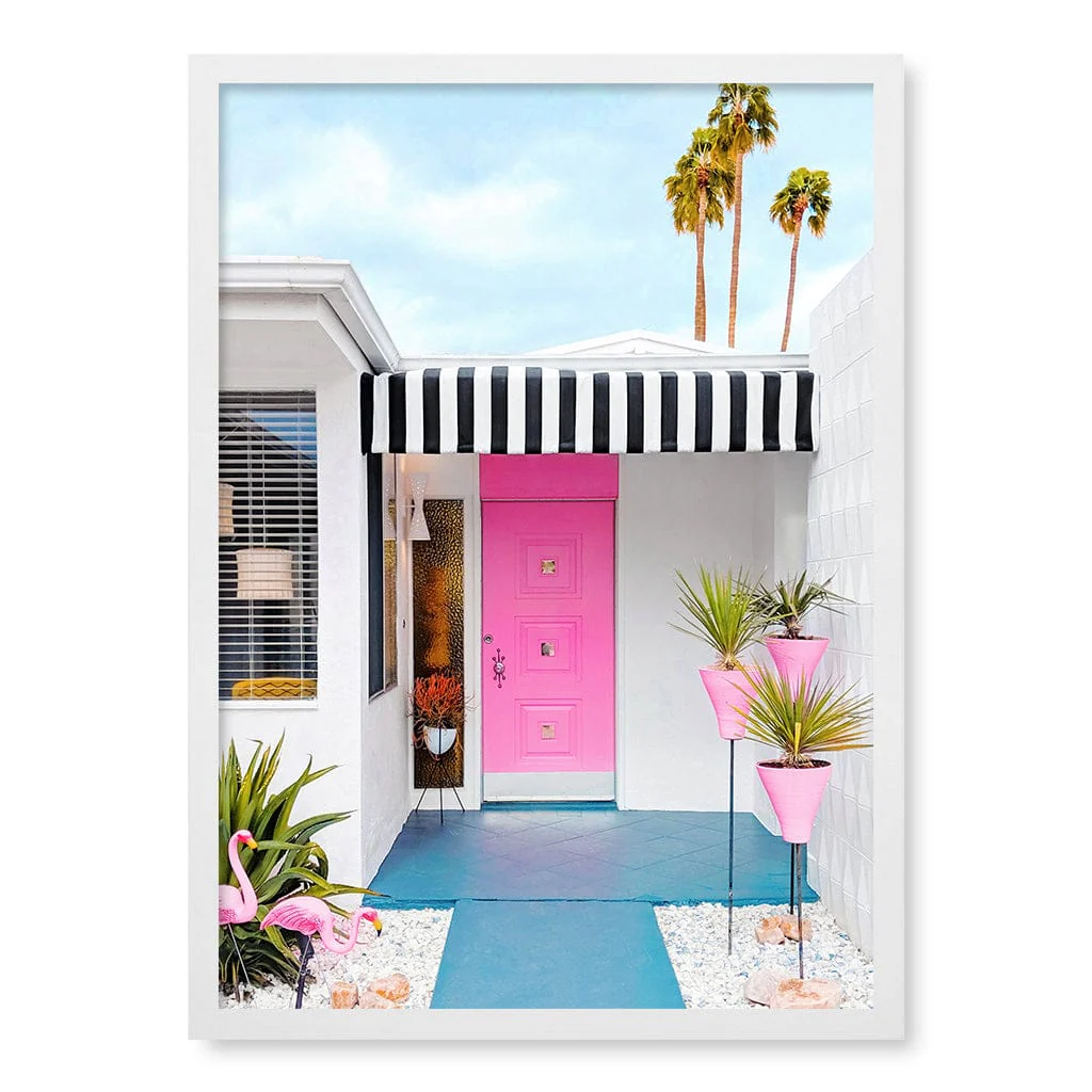 Palm Springs Vivid Entrance Wall Art Print - Image 11