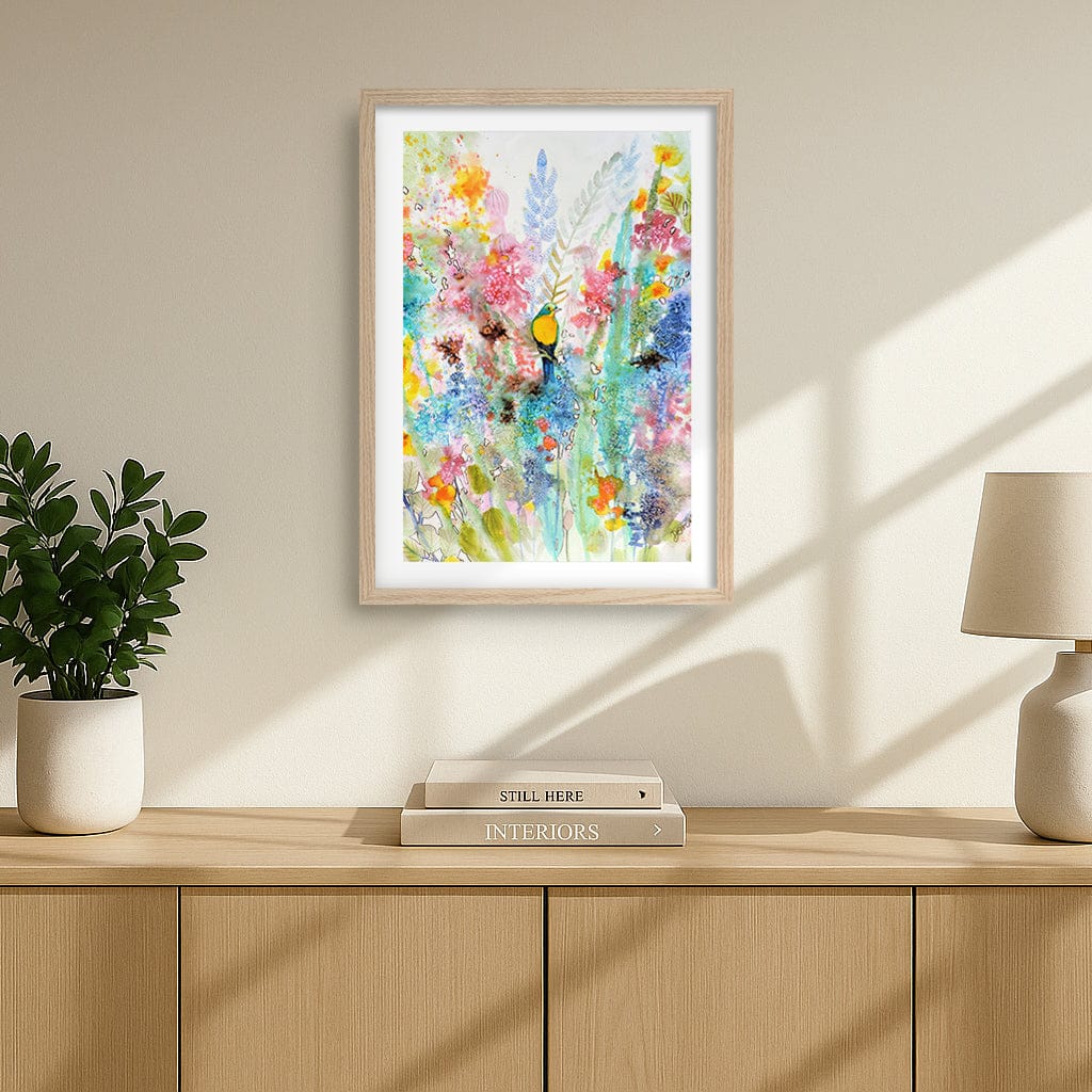 Warm Heart Wall Art Print by Sylvie Demers - Image 2