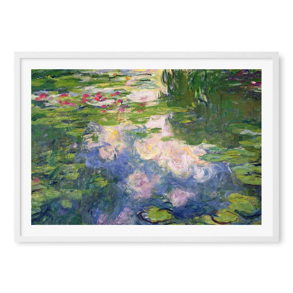 Water Lily Pond (1897) - Claude Monet Art Print - Image 12