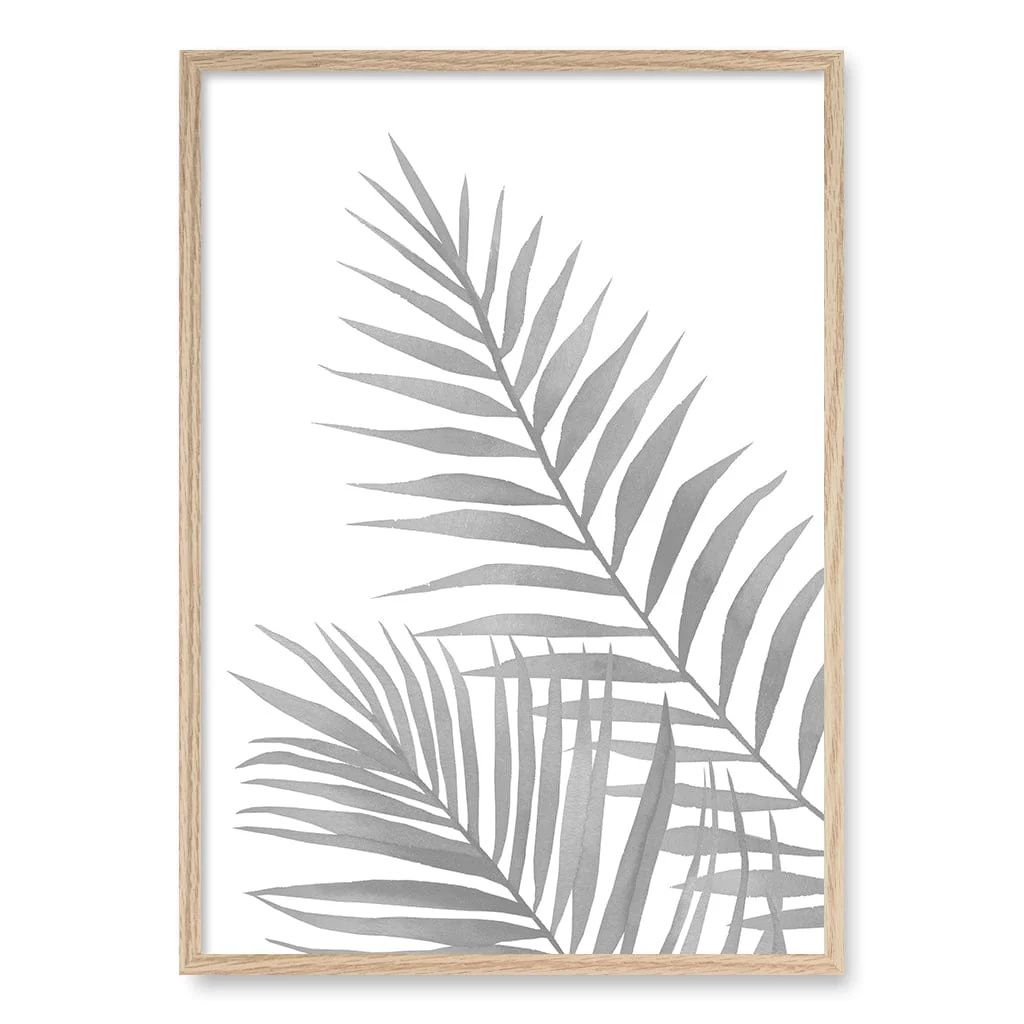 Watercolour Palm Leaves Wall Art Print - Image 22