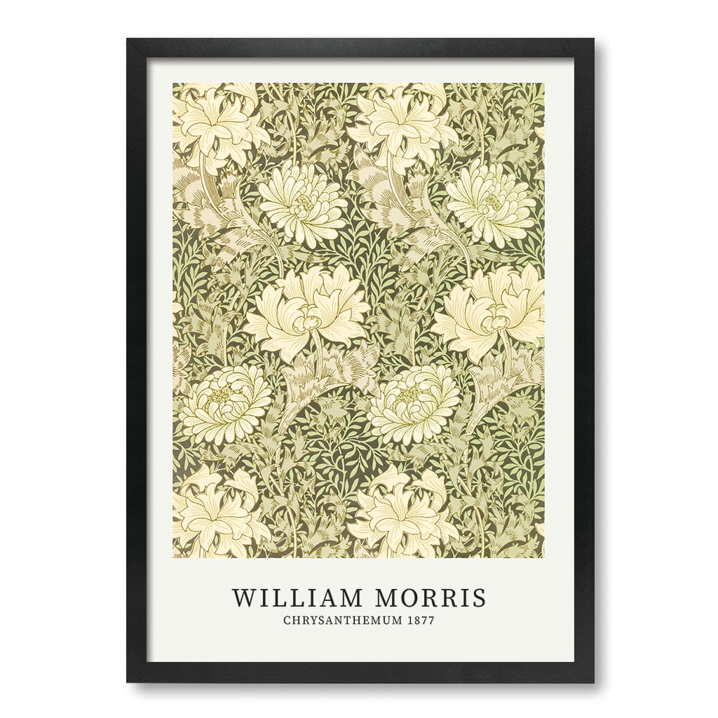 Chrysanthemum Pattern - William Morris Floral Art Print - Image 14