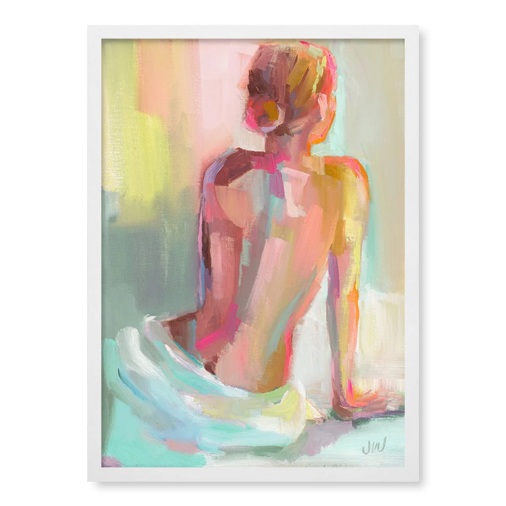 Woman Posing Abstract Art Print by Jenny Westenhofer - Image 11