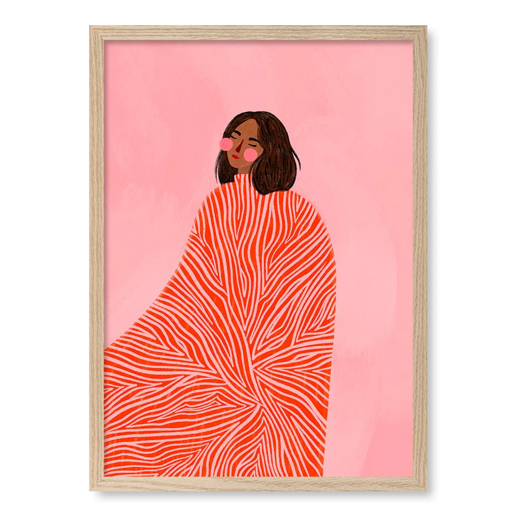 The Woman With Swirls Art Print by Bea Muller - Image 5