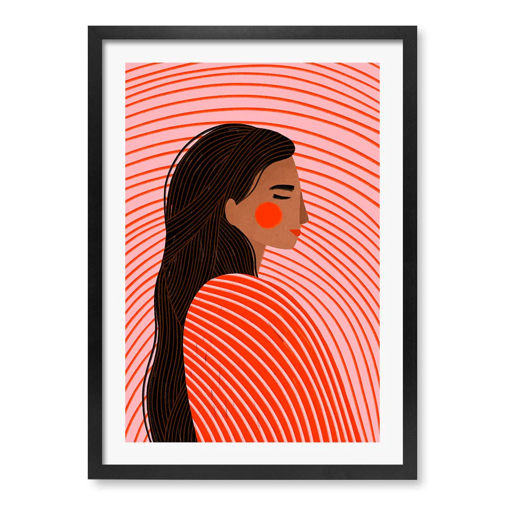 The Woman With The Lines Art Print by Bea Muller - Image 15