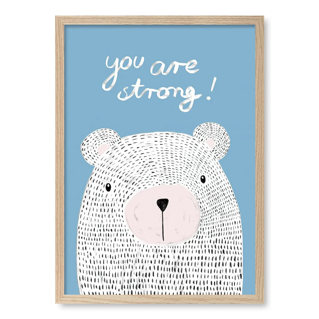 You Are Strong Empowerment Wall Art Print - Image 11