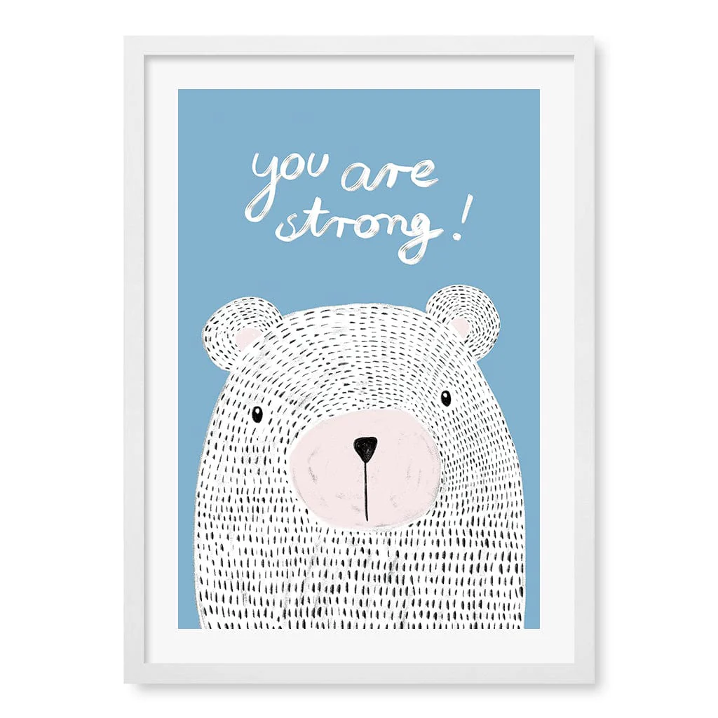 You Are Strong Empowerment Wall Art Print - Image 23